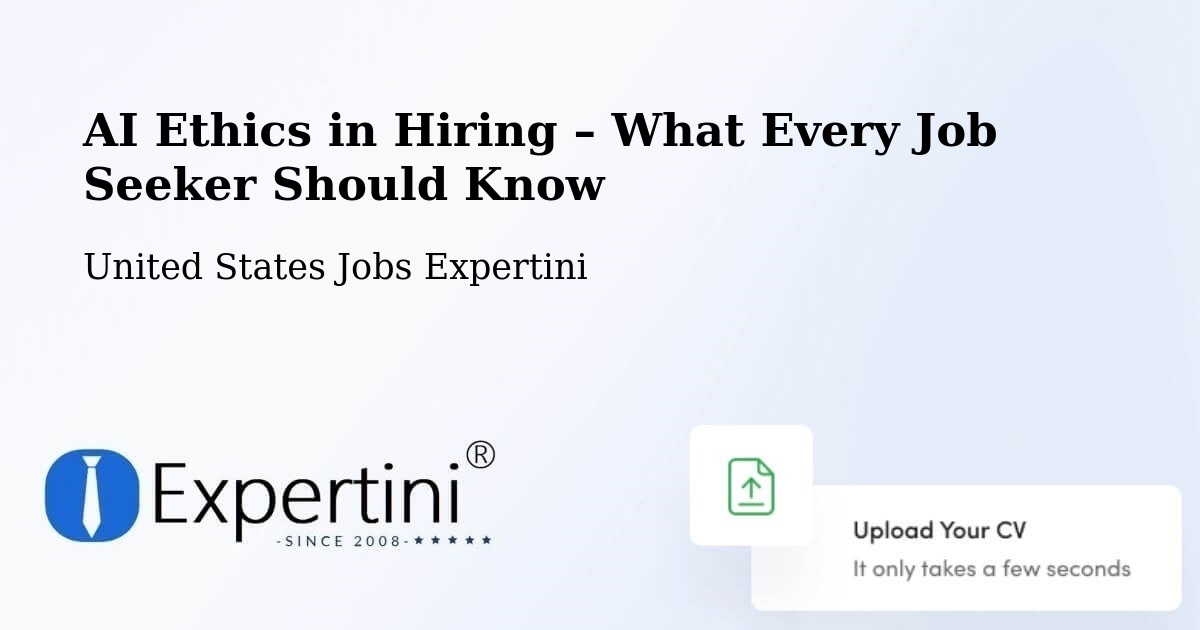 AI Ethics in Recruitment & Hiring – Williamstown - Williamstown, United States Jobs Expertini