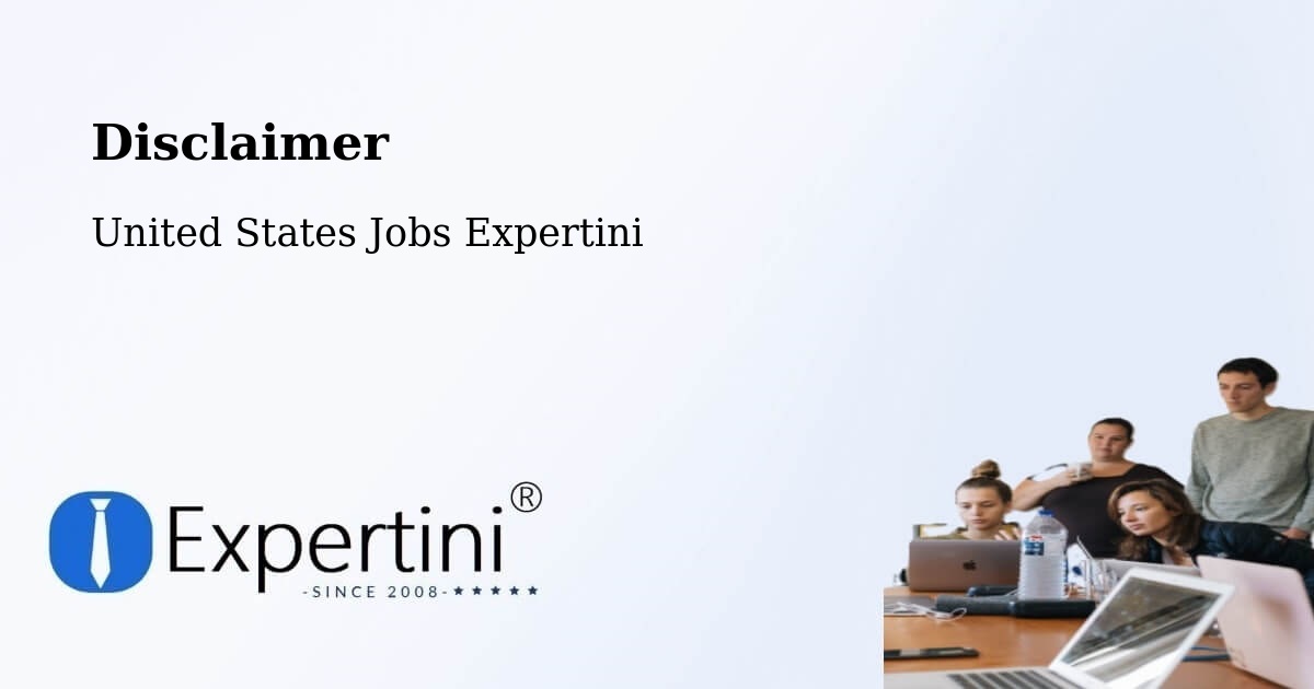 Disclaimer – Williamstown - United States Jobs Expertini