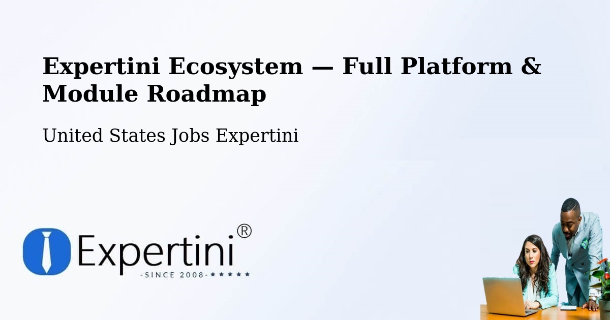 Expertini Ecosystem — Full Platform & Module Roadmap – Williamstown