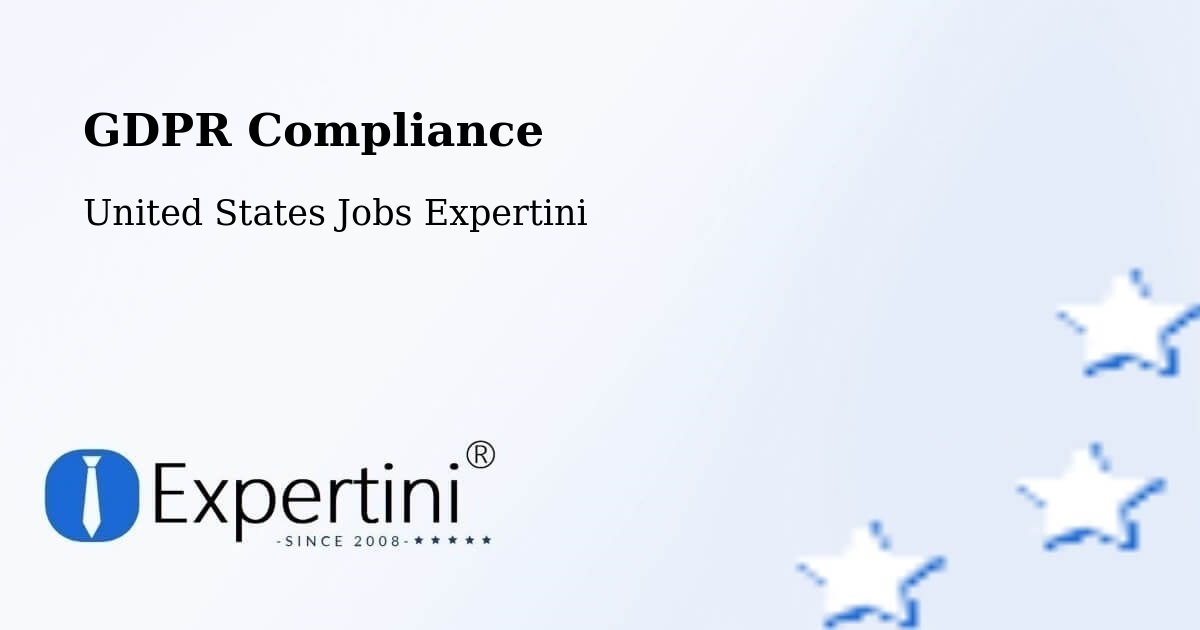 EU GDPR Compliance Statement – Williamstown - United States Jobs Expertini