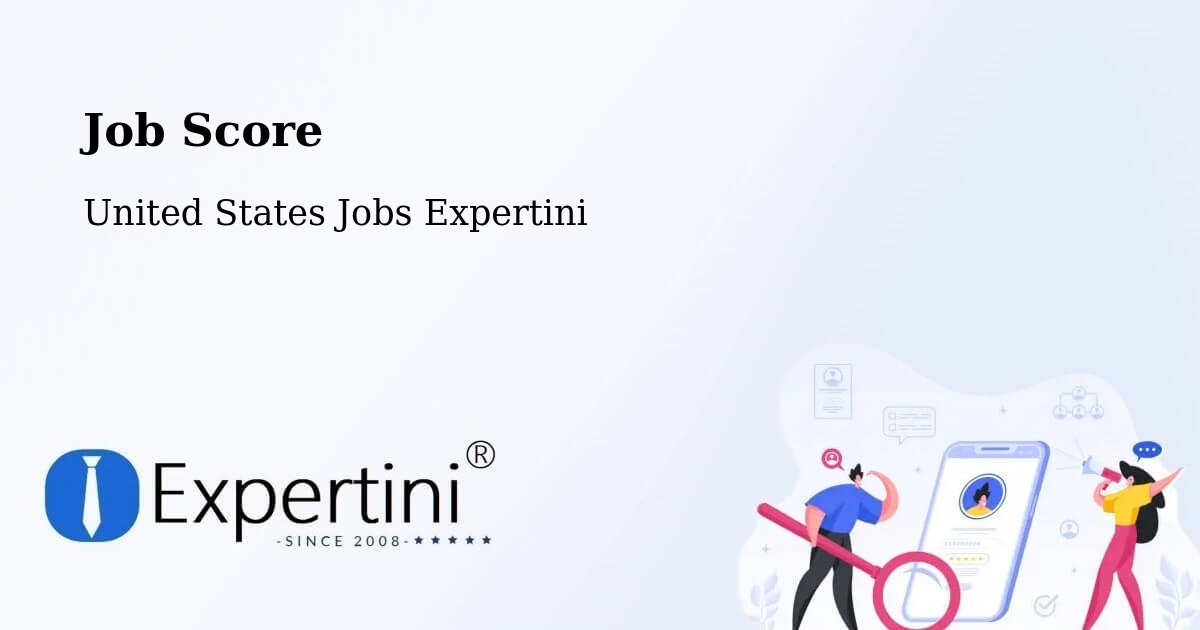 Job Score & Job Description Score Tool – Williamstown - United States Jobs Expertini